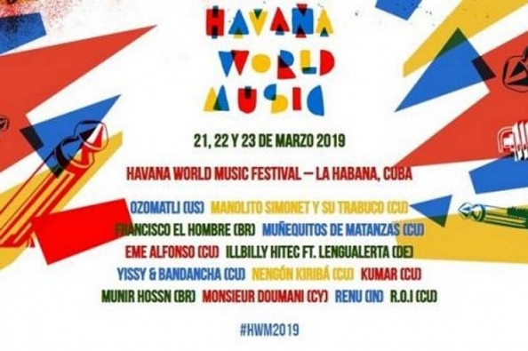 Le festival Havana World Music ouvre ses portes ce jeudi Le festival Havana World Music ouvre ses portes ce jeudi